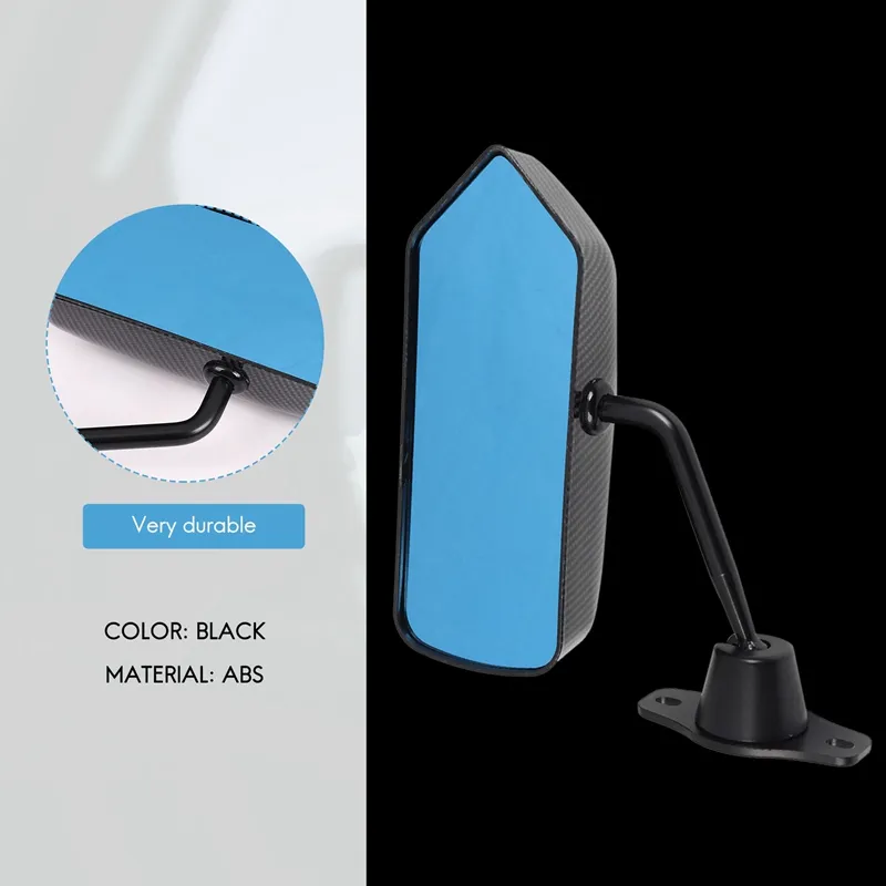 DHgate.com:2 Pack Metal Rearview Side Mirror Wide-Angle