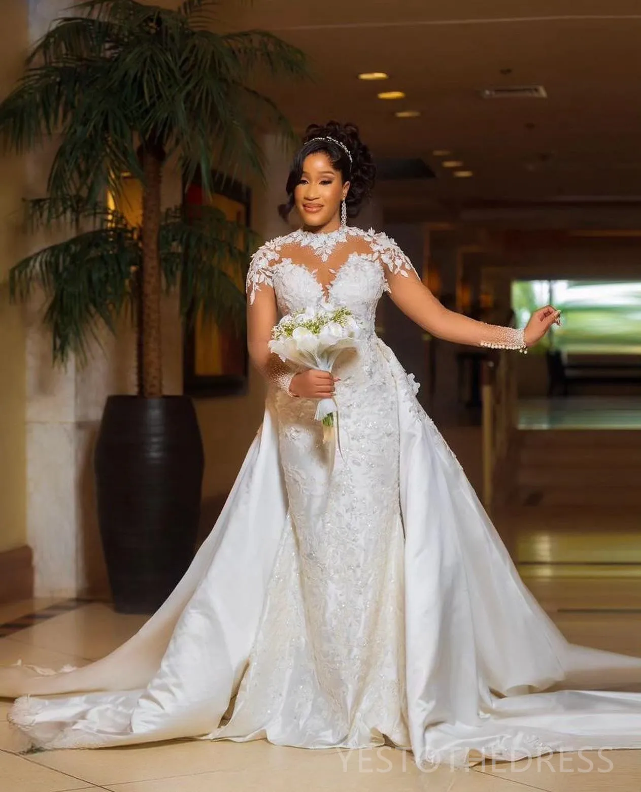 elegant beaded evening dresses NEW Elegant hand beaded Evening gown NR24047 – Sandra's Bridal Collection main image 1