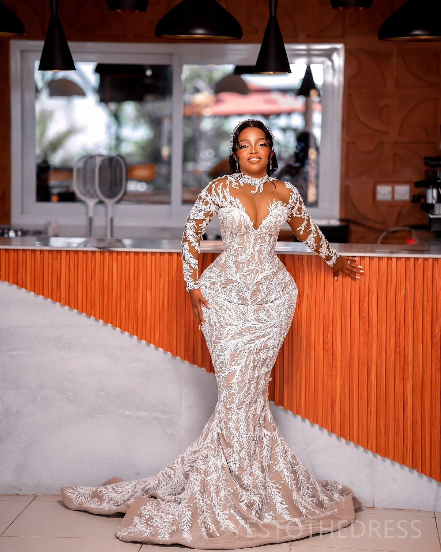 corset mermaid wedding dress Custom Corset Lace Mermaid Wedding Bridal Dress with Handmade 3D Flowers,  Sexy Elegant Party & Formal Event Gown