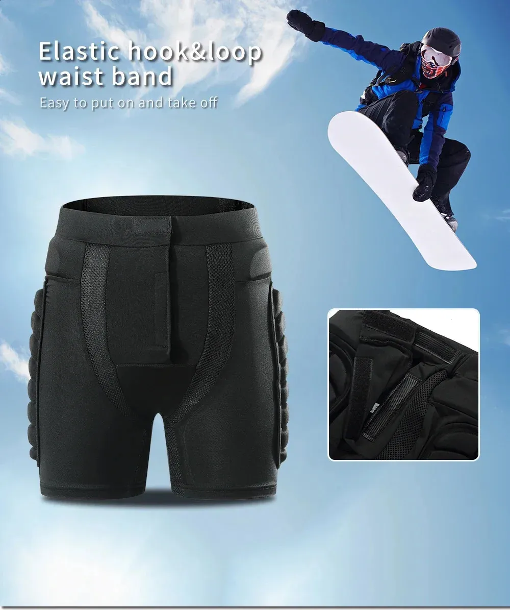 Padded Impact Shorts: Skateboarding, Snowboarding & MTB Hip Protection ...