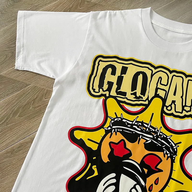 【GLOGANG】★Tシャツ★ Glo Gang Gasoline Tee DHgate.com:Cartoon Print Short Sleeve T-Shirt - Premium