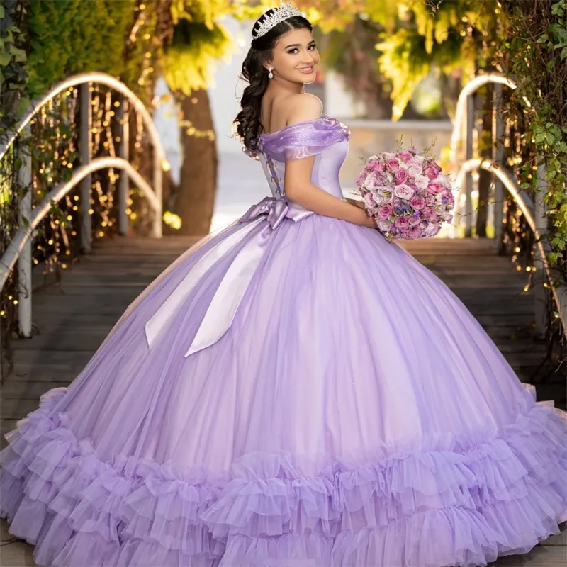 blue dress for baby girl Champagne Lace Beaded Appliques Quinceanera Dresses Sweet 16 Birthday –  Hebebridal