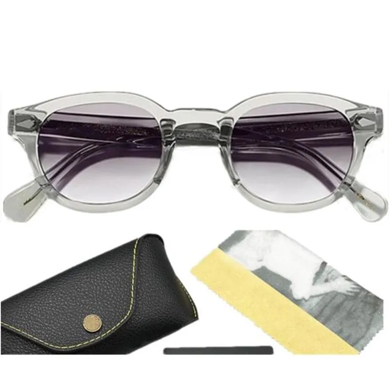 Lunettes De Soleil Polarisé Style Johnny Depp Lot De 2 - Vintage Homme Femme + Chiffon Anti-Rayures