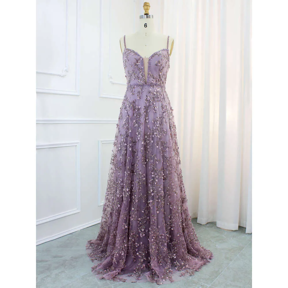 Vestidos De Dama De Honor Lilac Lavender: Vestido Formal Sin