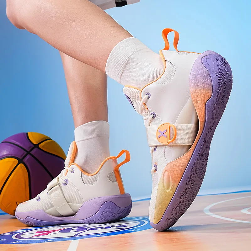 Baskets Basketball Pour Enfants Et Femmes - Chaussures Sport Confortables Avec Semelle Absorbante (pointure 37)