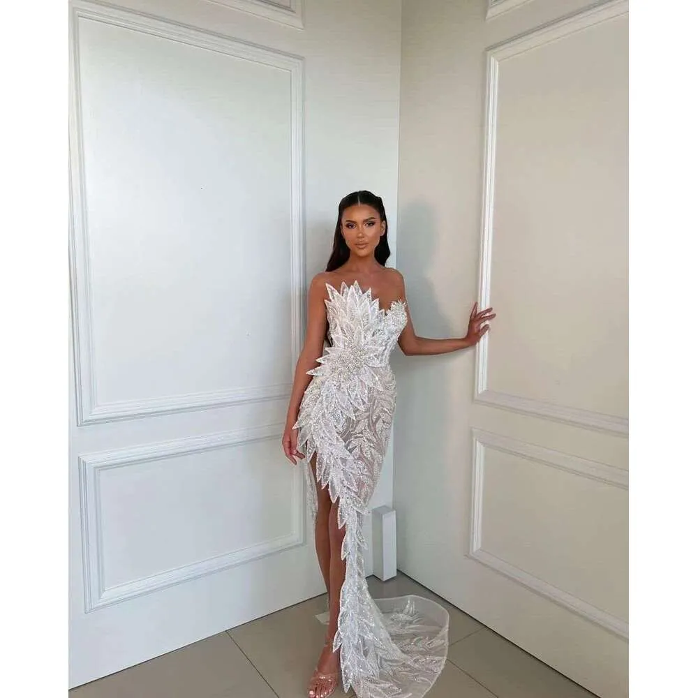 mermaid vintage dress Chic Mermaid Bateau Long Sleeve Lace Wedding Dress Rustic Vintage Brid
