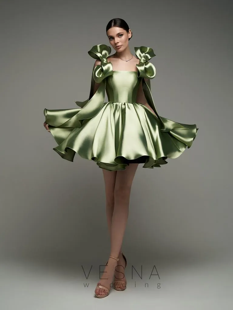 slim fit dress slacks Off the Shoulder Short Green Prom Dresses, Off Shoulder Short Green Formal  Graduation Dresses main image 0