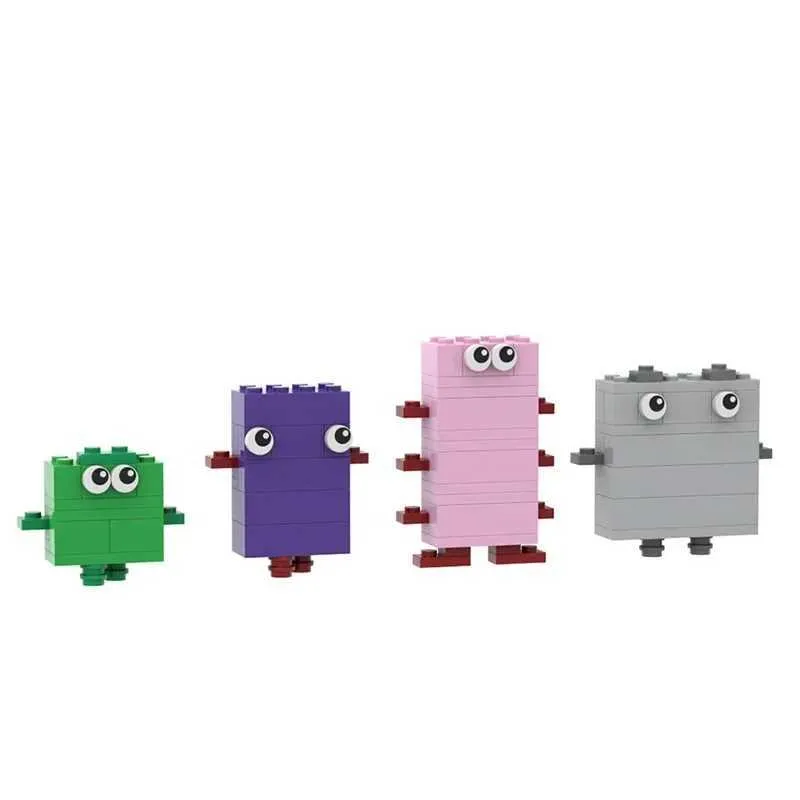 Moc Ideas Creative Blocks To Bricks Kit Numbers 1 To 10 Educational Toy ...