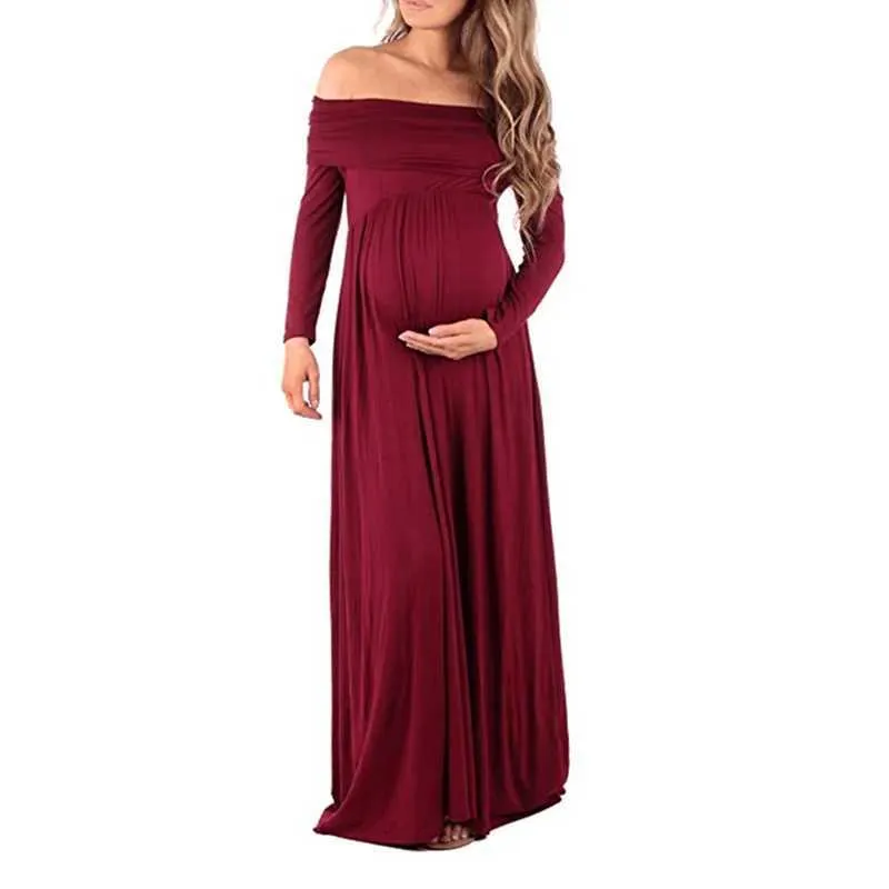 slim fit dress slacks Silver Luxury Tulle Maternity Gown, Pregnant Guest, Baby Shower, Gender Reveal Medium / Silver main image 0
