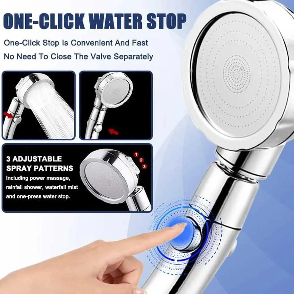 M241030 3 Mode High Pressure Rainfall Shower Head ... From Madly_in ...