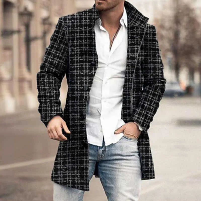 Mezclas De Lana Para Mujer Moda 3D Digital Chaquetas De Lana Para