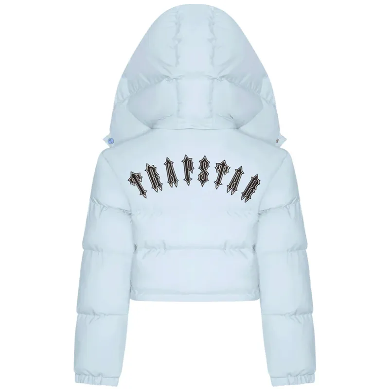 Chaqueta Trapstar Chaqueta De Plumón Irongate Para Mujer Capucha  Desmontable Chaqueta De Calidad Azul Claro Moda De La Calle Principal De  Londres De 100,27 €