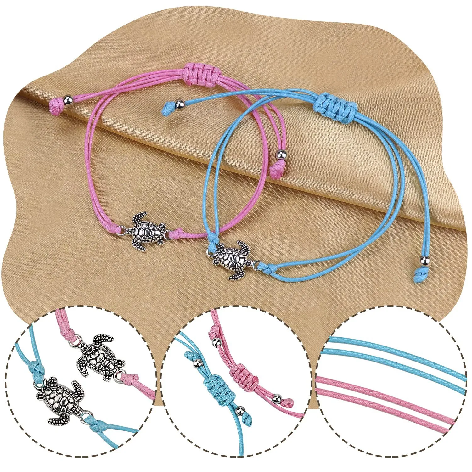 Back To School Anxiety Separation Adjustable Friendship Bracelet For Kindergarten Perfect Gift For Mommy And Me On First Day Of School From Sleepybunny 1.24 DHgate.Com
