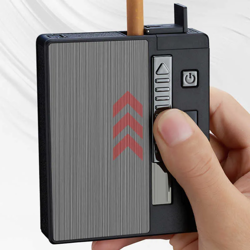 cigarette case with electric lighter Cigarette Case With Lighter: Multi Functional... From Belylin, $14.96