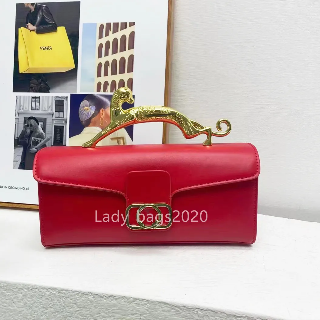 Lan Bag Leopard Handle Tote Designer Women Totes Pencil Cat Bags Luxury Shoulder Cross Body Enameled Jewel Clasp Handbag Cluth Wallet Satchel Crossbody Purse From 47 89 DHgate