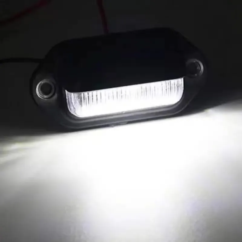 Luz De Placa De Matrícula De Coche, 6 LED, Para Motocicleta, SUV, Camión,  Remolque, Furgoneta, Lámpara De Paso, Bombillas Blancas, Productos Para  Coche, Luz De Matrícula De 0,83 €