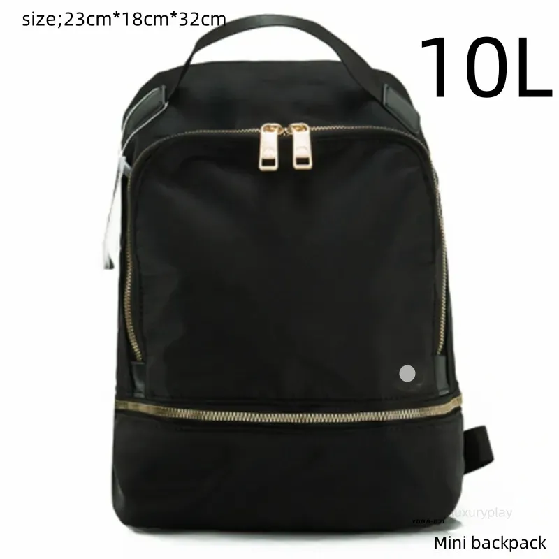 LU-066 Six-color High-quality LL Outdoor Bags Student Schoolbag Backpack Ladies Diagonal Bag New Lightweight Backpacks Women Yoga Outdoor Bags with Logo
