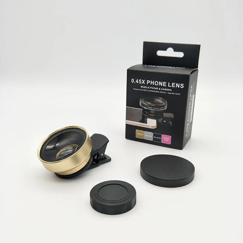 DHgate.com:45X Wide Angle Macro Camera Lens Kit - Universal Clip-On ...