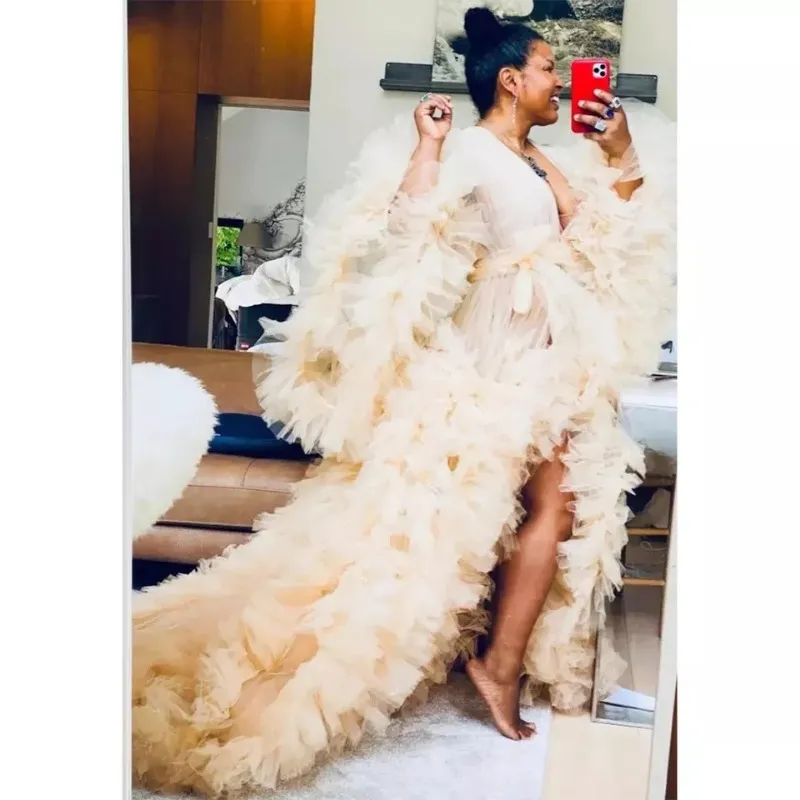 Sexy Blue Maxi Long Pregnancy Photoshoot Woman Photography Pregnant Clothing  Tulle Ruffle Maternity Robe Photo Shoot Dress From Ture_beauty, $89.6 |  DHgate.Com