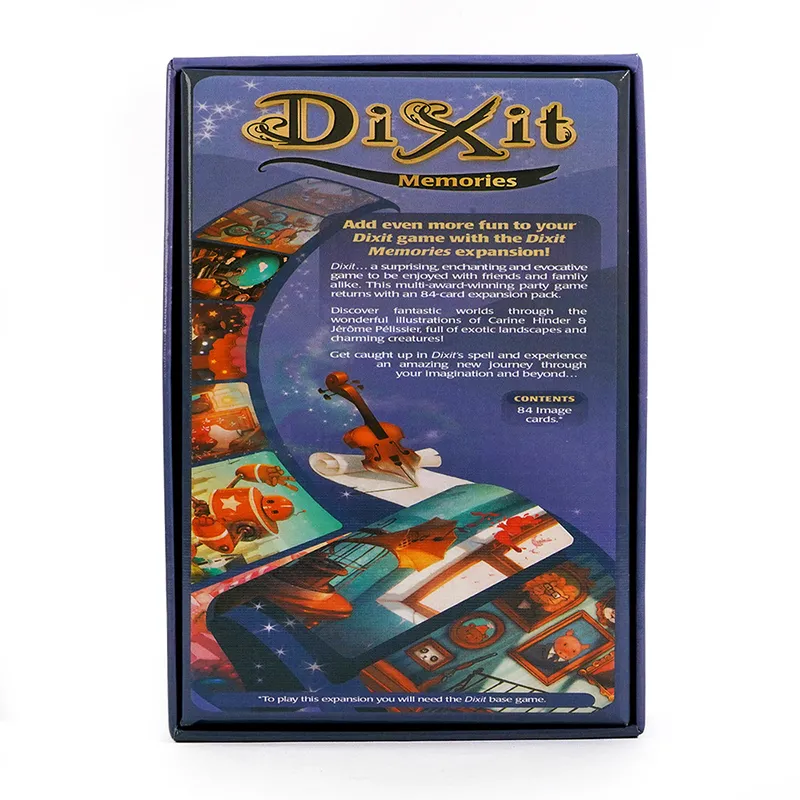 Pack Dextension De Jeu De Société Dixit Memories, Vente En Gros, Sadapte À  Nimporte Quel Jeu De Cartes De Fête De La Collection Dixit Pour Enfants Et  Adultes Du 6,52 €