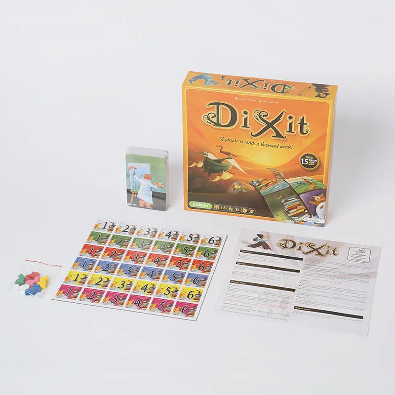 Asmodee Dixit Mirrors Board Game Multicolor