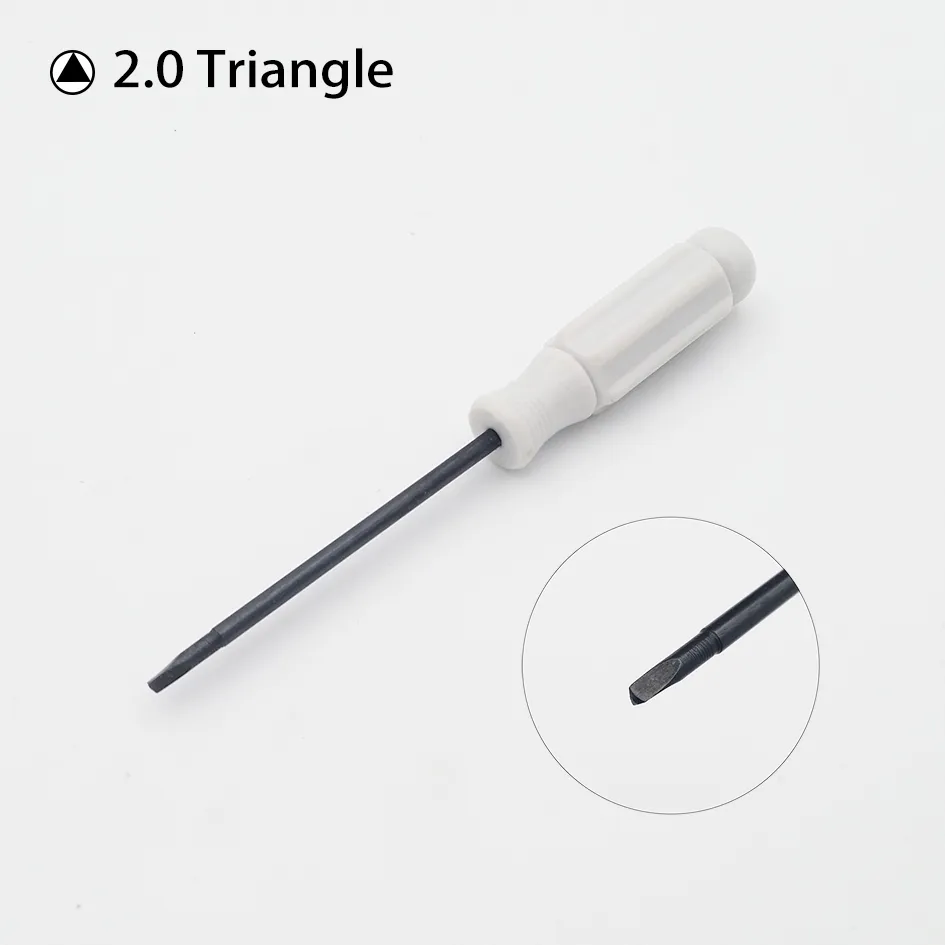Small flat outlet head screwdriver