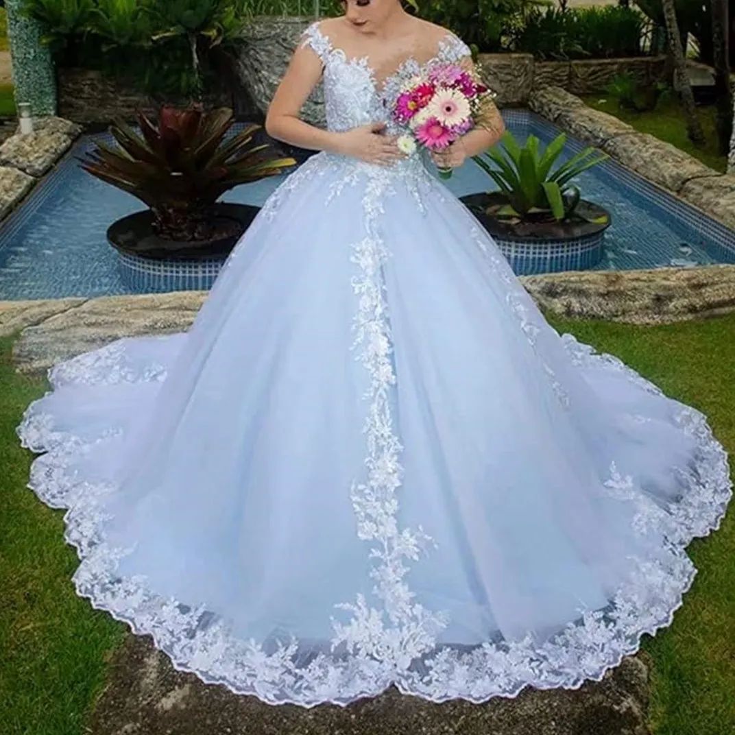 blue and white mermaid wedding dresses Royal Blue Lace Applique Beaded Strapless Wedding Dresses Mermaid Style Bridal Dress Women Corset Royal Blue/White 12 at Amazon Women's Clothing store