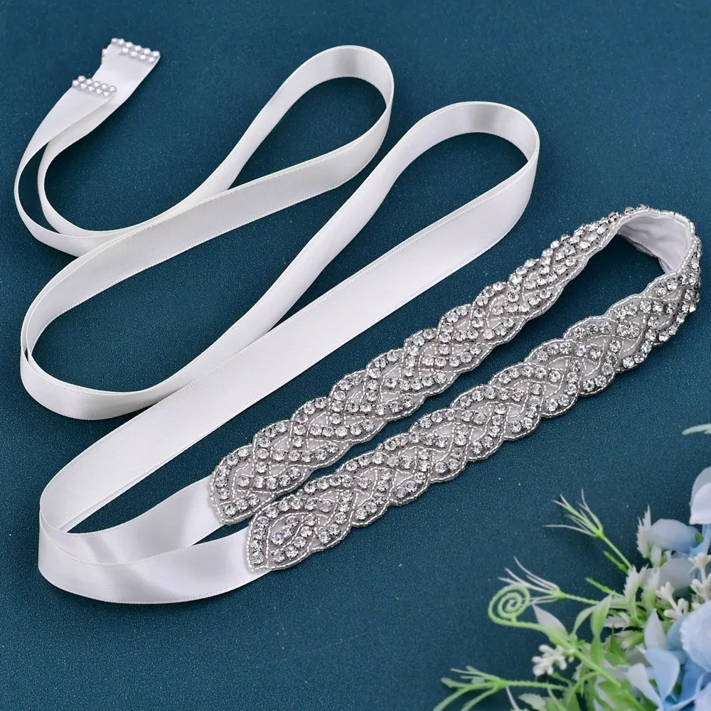 princess polly baby blue dress Rhinestones Bridal Belt Crystal Diamond Wedding... From Haiyan4419, $7.84