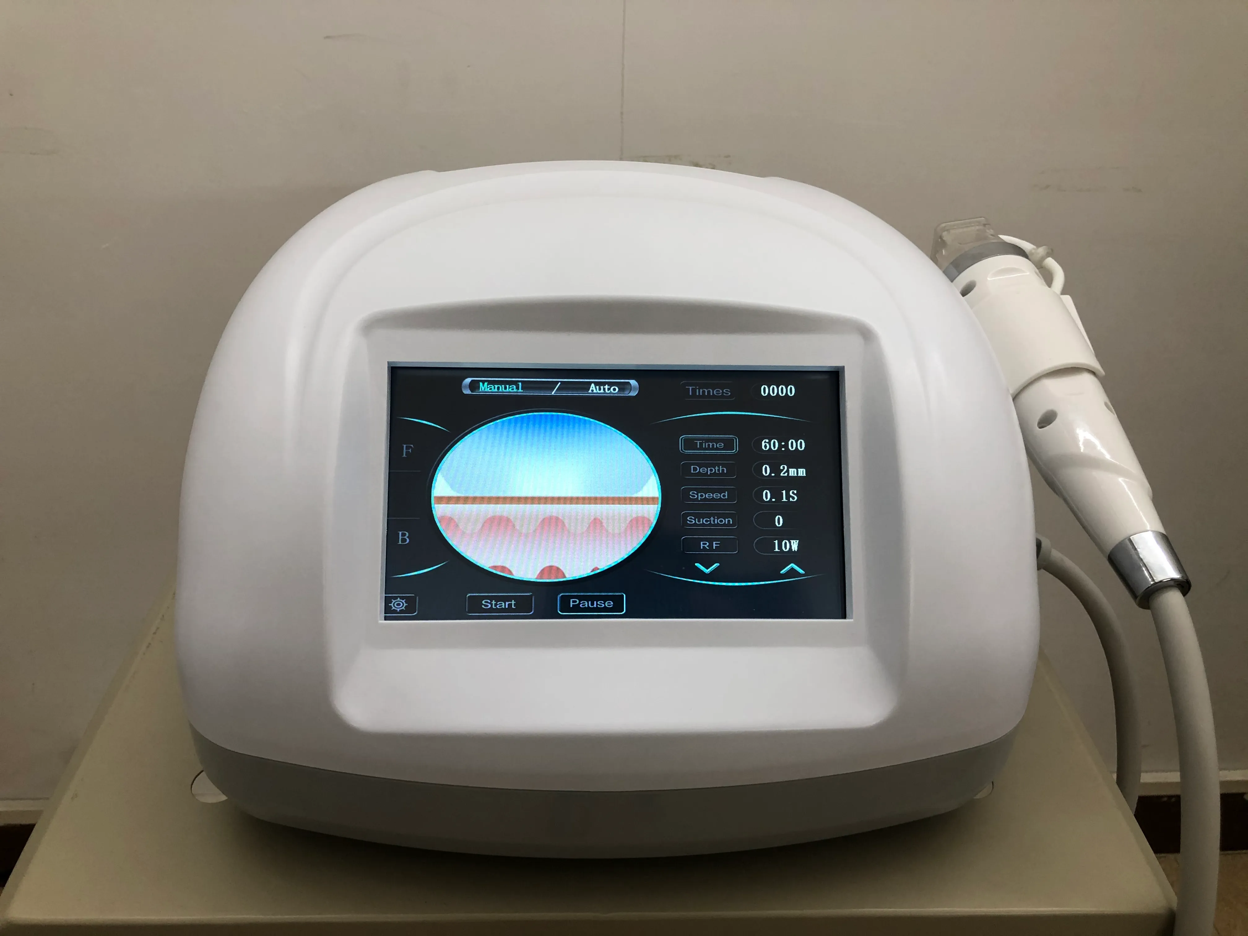Professional High Frequency RF Skin Tightening & Lifting Fractional Rf