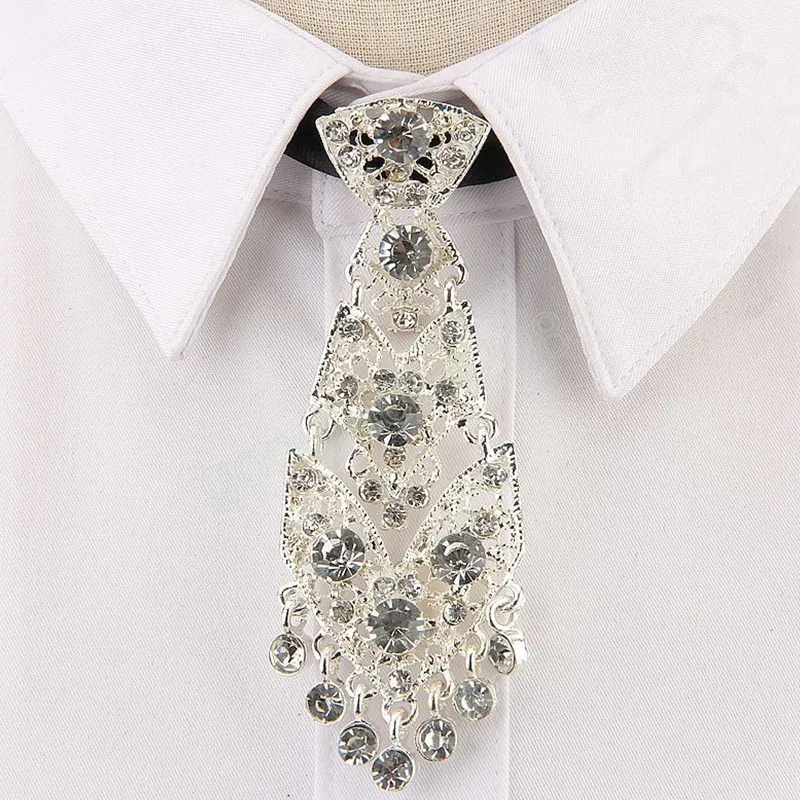 crystal neckties