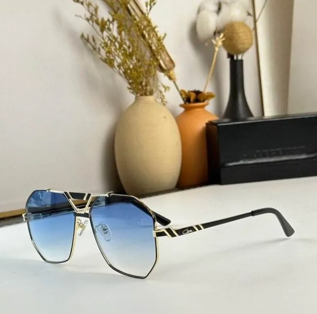 Oversized Square Sunglasses Large Frame Metal Sun Shades, Unisex