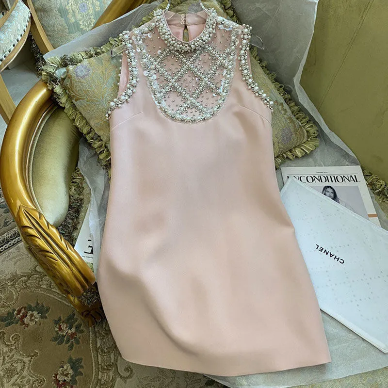 miu miu pink sequin dress Miu Miu Pink Sequin Dress Elle Fanning Wows In Pretty Pink Outfit At Miu Miu  Dinner