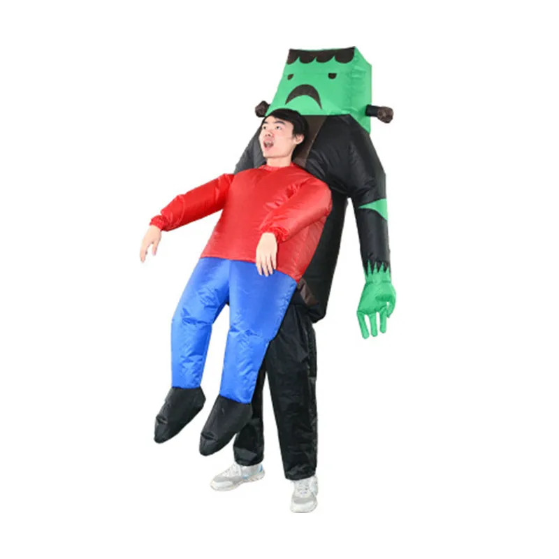 Costume Gonflable Pieuvre Pour Adultes – Pour Halloween, Carnaval – Avec Souffleur Et Batterie – Taille 1,5 à 1,8 M - 9