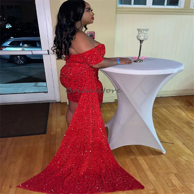 Fire red prom dress hotsell