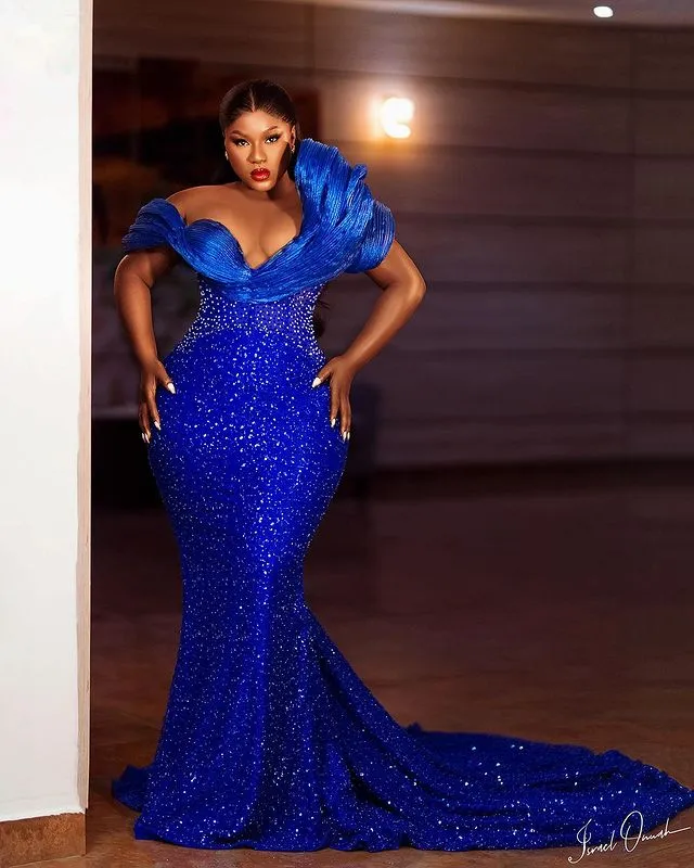 Robe De Soirée Bleu Royal À Manches Sulf, Tenue De Mariage Élégante, Ligne  A, Bal, Formelle, Personnalisée, 2023 - Vestidos Para Noite - AliExpress