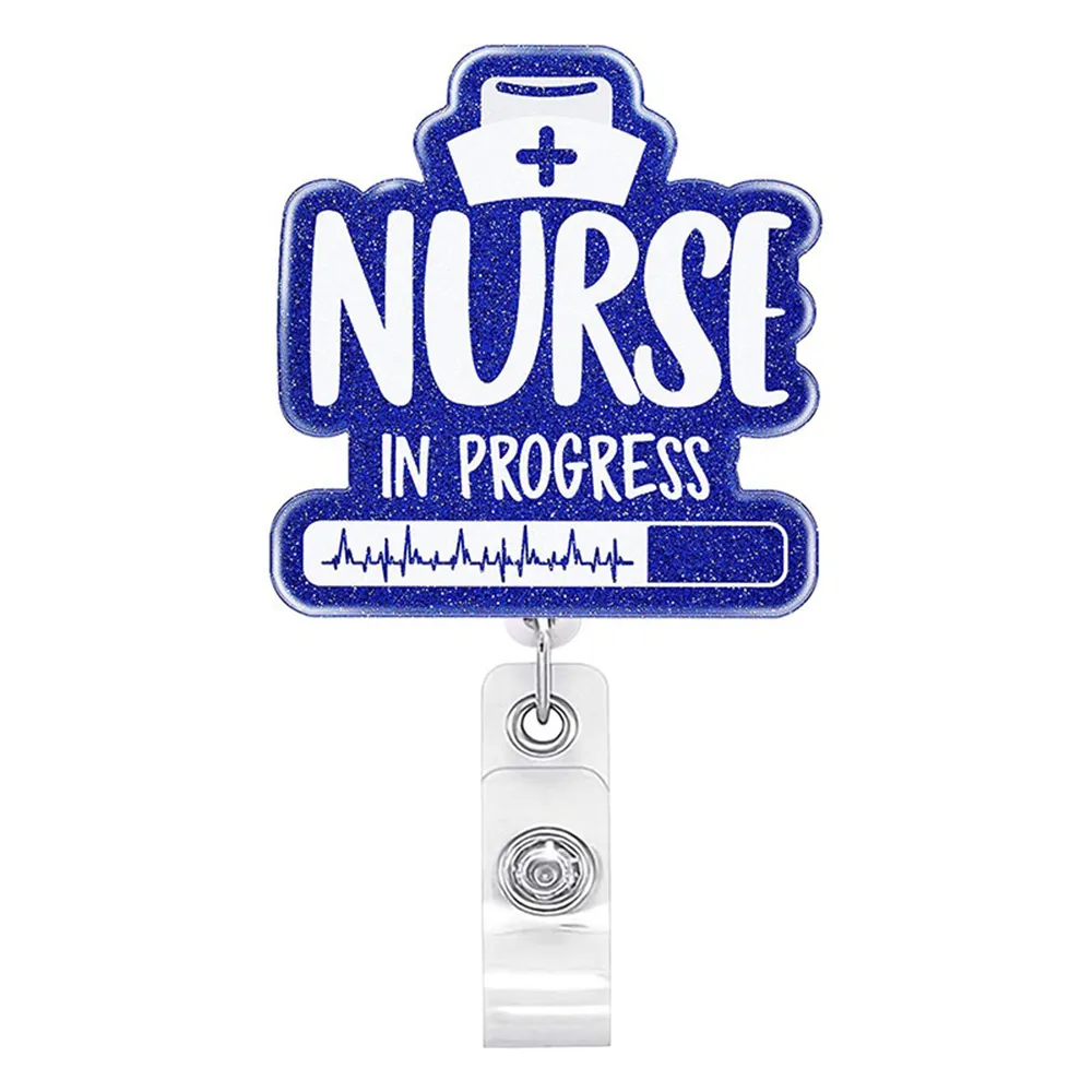 Custom Key Rings Medical Series NURSE IN PROGRESS Nursing Acrylic