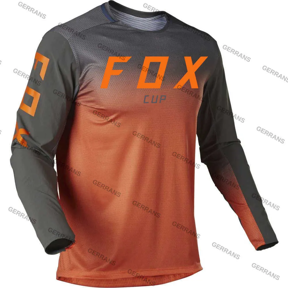 2022 Motocross Jersey Mtb Downhill Jeresy Cycling Mountain Bike DH