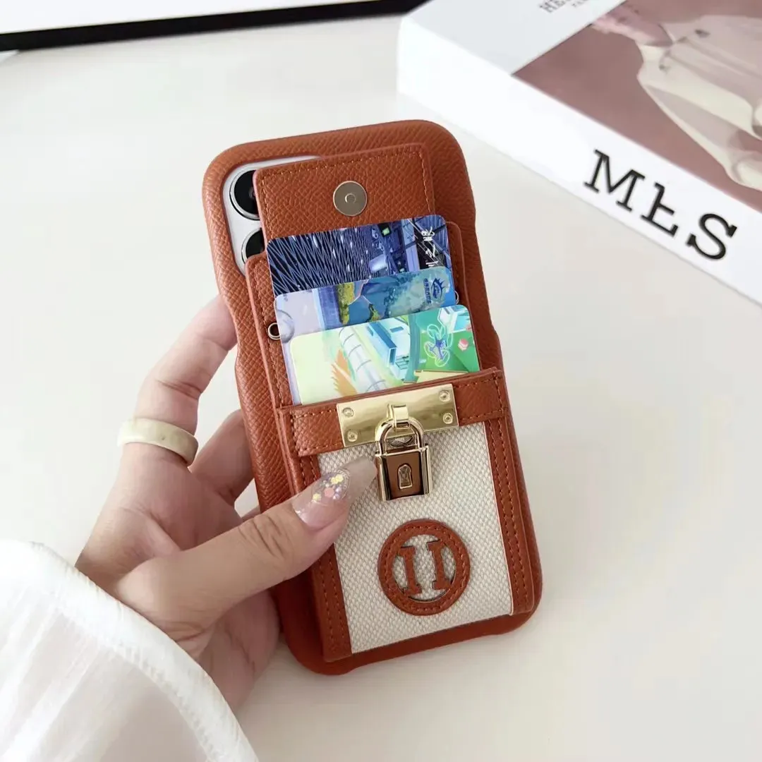 Luxury Brand Crossbody Shoulder Strap Lanyard Crossbody Wallet Phone Case For IPhone 16 Pro Max 12 13 11 14 ProMax And 15 Pro Max Wallet Purse With Card Pocket Holder From Shenzhenhuaqiangno 8.43 DHga...
