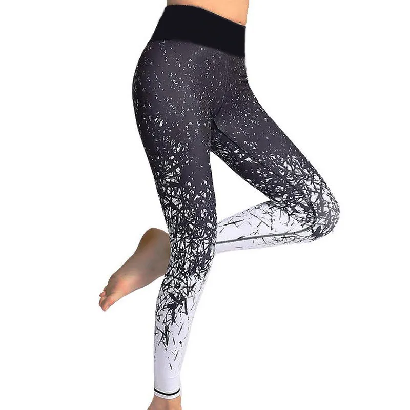 Leggins Sportivi Fitness Leggings Da Allenamento Donna Vita Alta Collant  Stampati Digitali Pantaloni Da Yoga Palestra Corsa Sexy De $46,8