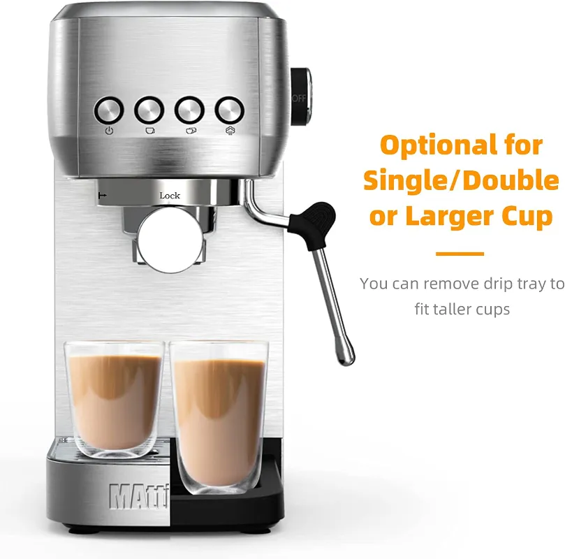 Breville ® Bambino ® Plus Stainless Steel Espresso Machine