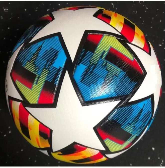 New 23 24 Top quality European champion Soccer ball size 5 balls 2023 2024 Final KYIV PU balls granules slip-resistant football