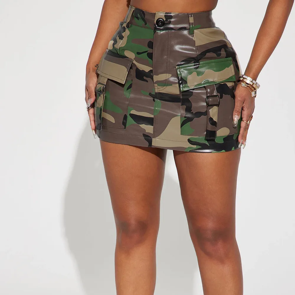 Camo bodycon skirt cheap
