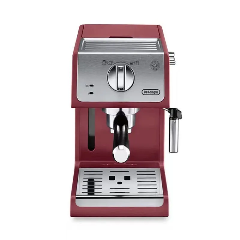 DeLonghi Dedica Pump Espresso Coffee Machine 15 Bar RED EC685 RD