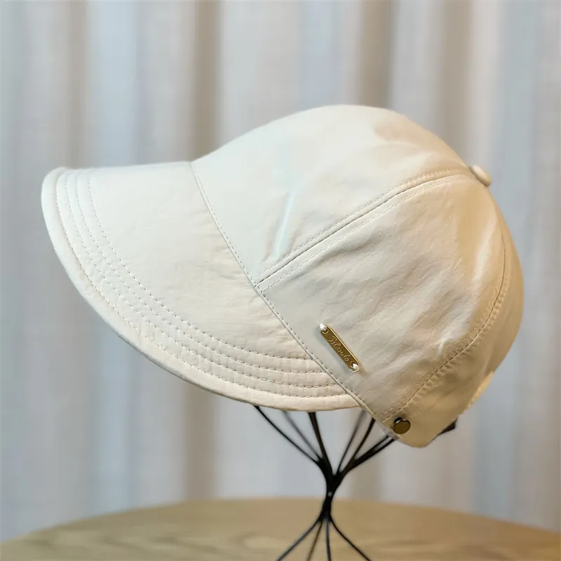 Quick-drying sunblock hat women's head around drawstring cover face  fisherman's hat UV protection sun hat