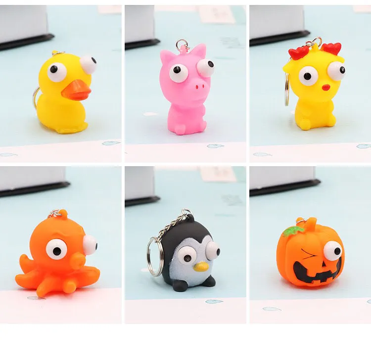 Squishy animal keychains deals