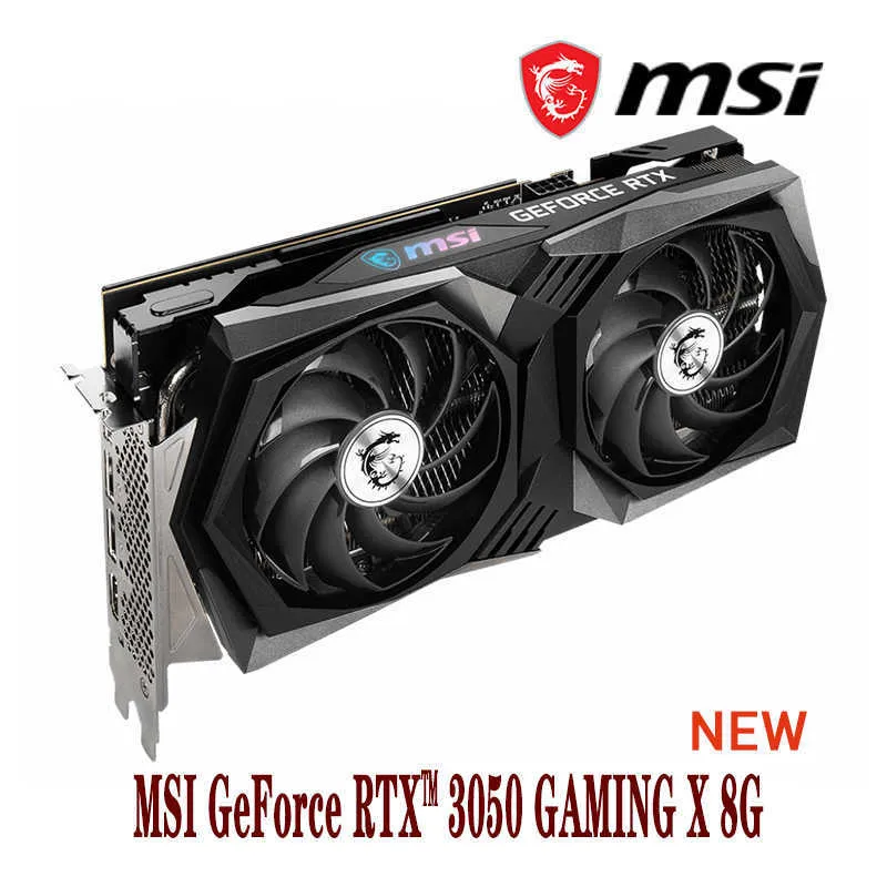 MSI GeForce RTX 3050 GAMING X 8G Support AMD Intel Desktop MSI GeForce RTX 3050 GAMING X 8G Support AMD Intel Desktop