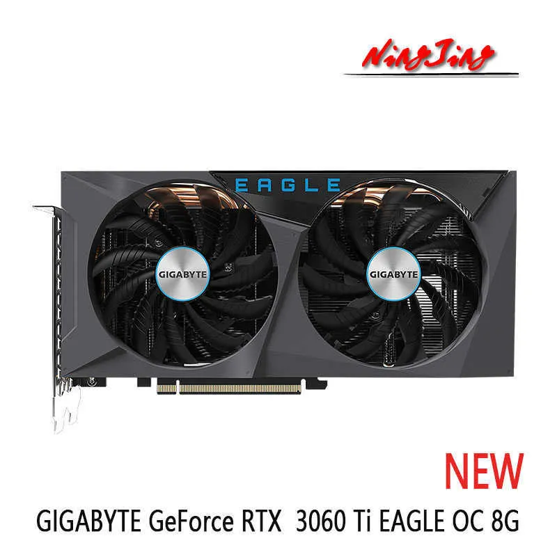 GIGABYTE GeForce RTX 3060 Ti Eagle OC 8GB GDDR6 Graphics Card