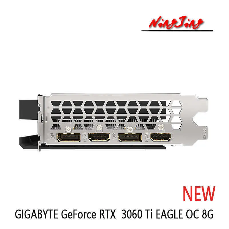 GIGABYTE GeForce RTX 3060 Ti  OC 8G RTX 3060TI ATX 14000MHz GDDR6 8GB Support AMD Intel Desktop CPU LHR NEW