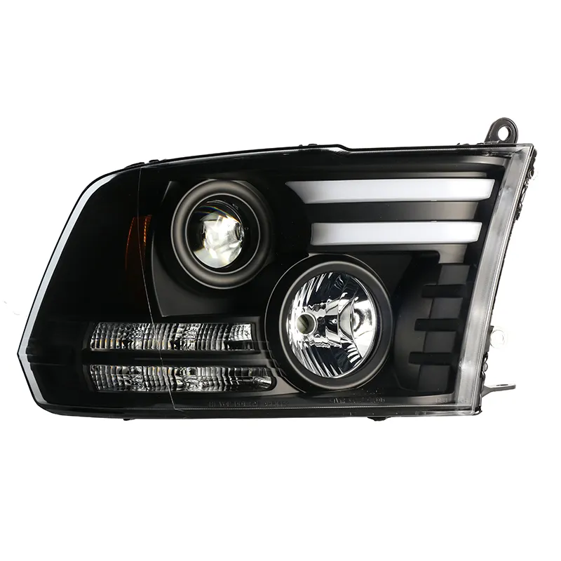 Auto Styling Scheinwerfer Beleuchtung Zubehör Tagfahrlicht Für Dodge RAM  1500 LED Scheinwerfer Dynamische Streamer Blinker Von 645,29 €