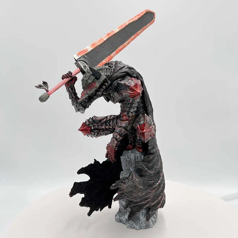 Berserk Guts L Anime Figure 25cm Armor L Bloodborne Action Figure Of Berserk  Black Swordsman Collectible Model Toy And Gift T230105 From Babiq03, $31.69